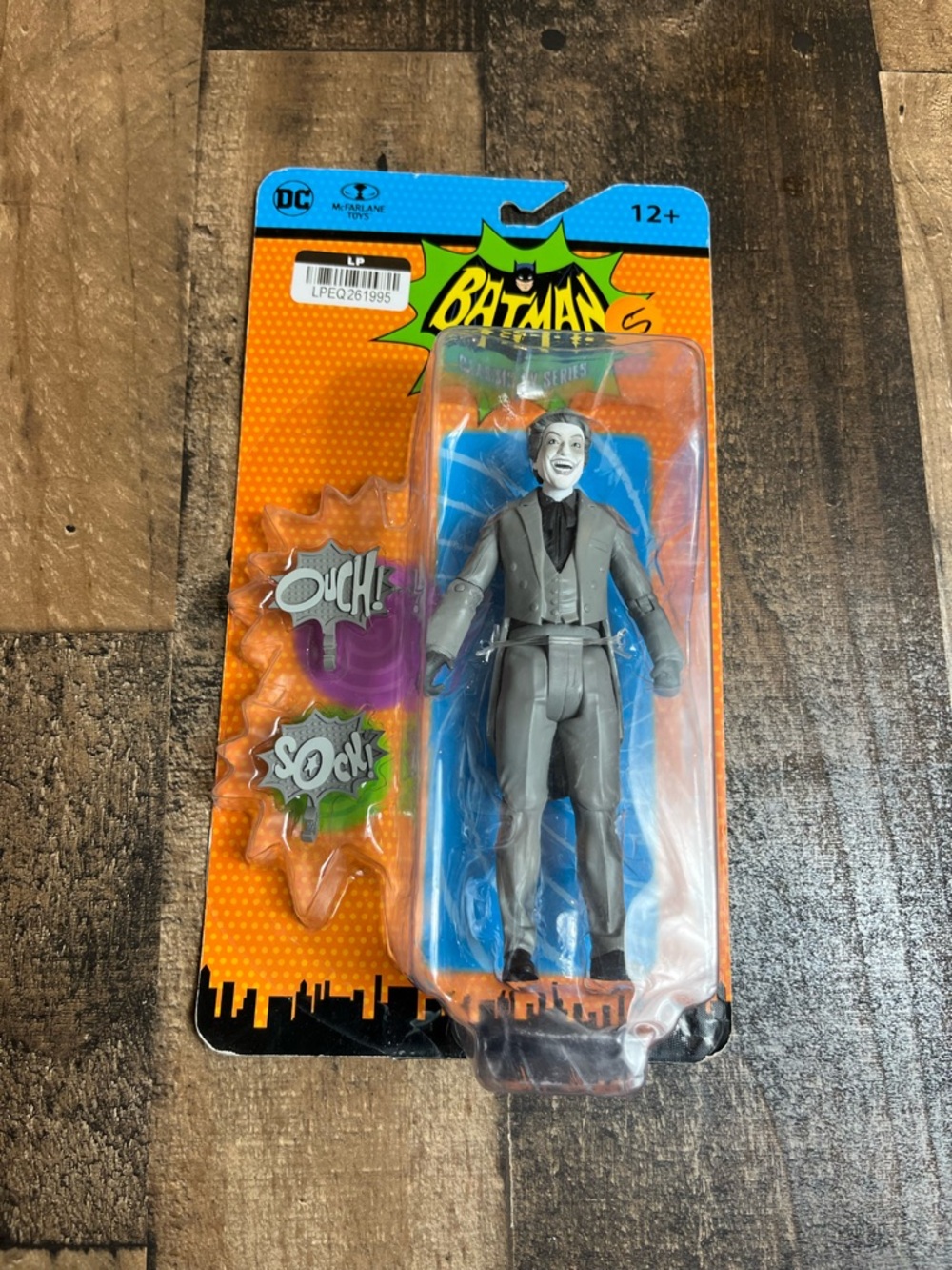McFarlane DC Retro Batman 66 Robin Oxygen Mask & Joker Black White Figure Lot‎